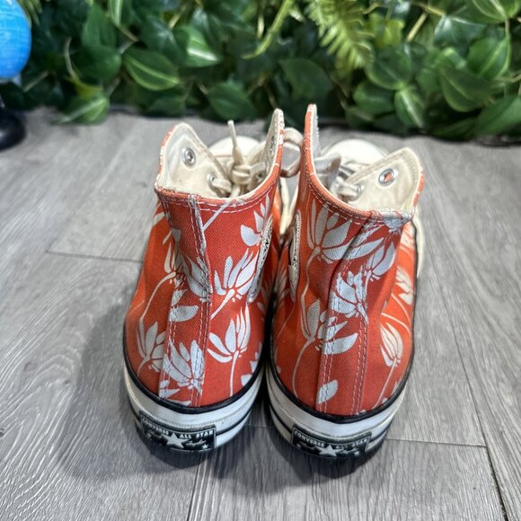 Converse Women's Chuck 70 High 'Summer Spirit   Bright Poppy' Women's Size 11 - Picture 5 of 10